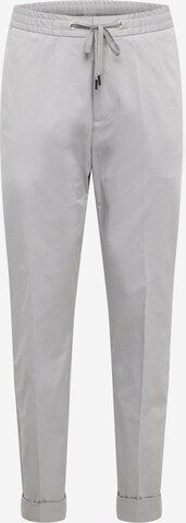 Effilé Pantalon à plis 'TRAVIN' Tiger of Sweden en gris : devant
