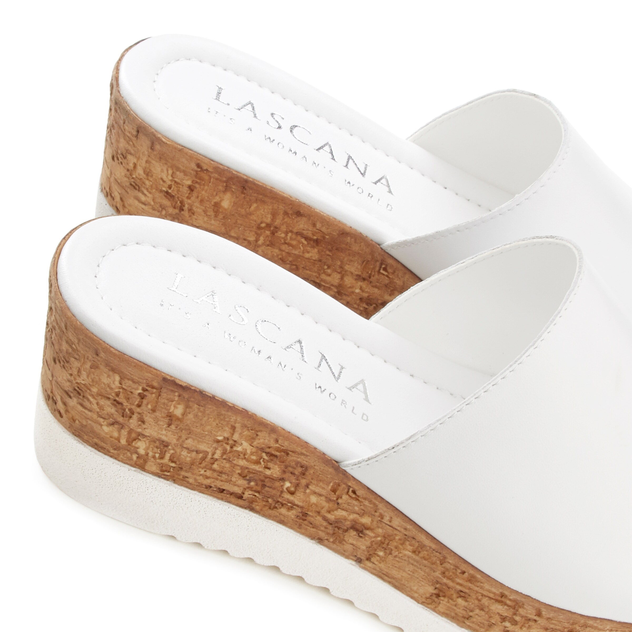 LASCANA Mules in White