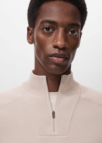 MANGO MAN Trui 'Casperp' in Beige