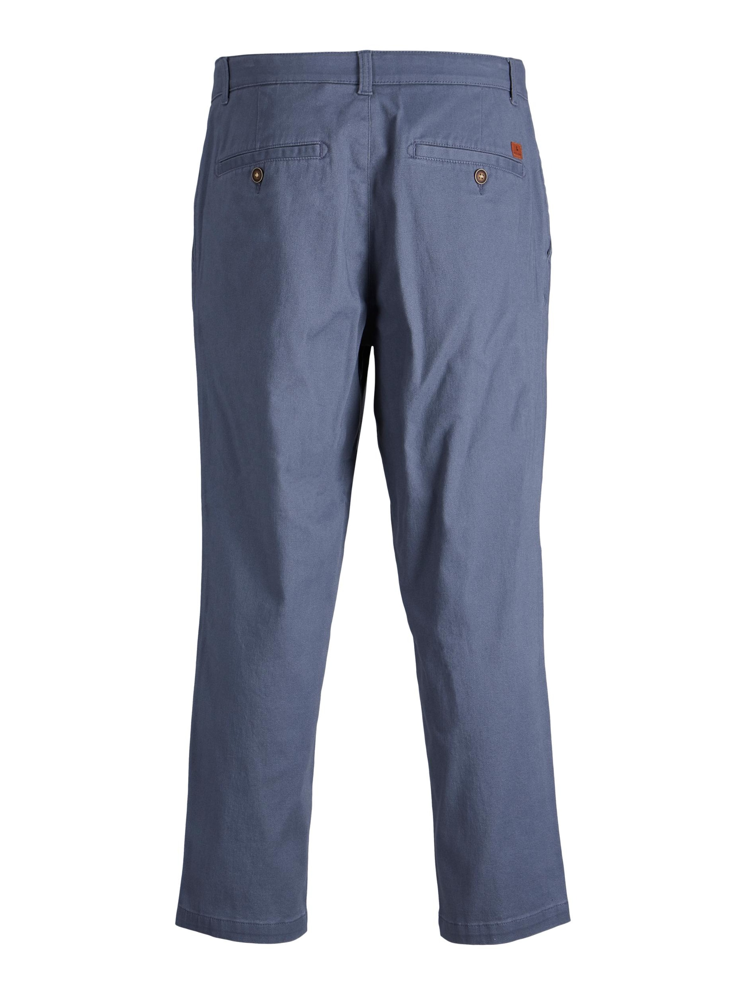 JACK & JONES Regular Pleat-front trousers 'Bill' in Blue