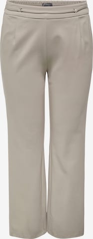 ONLY Carmakoma Wide Leg Bukser 'CARGoldtrash' i grå: forside