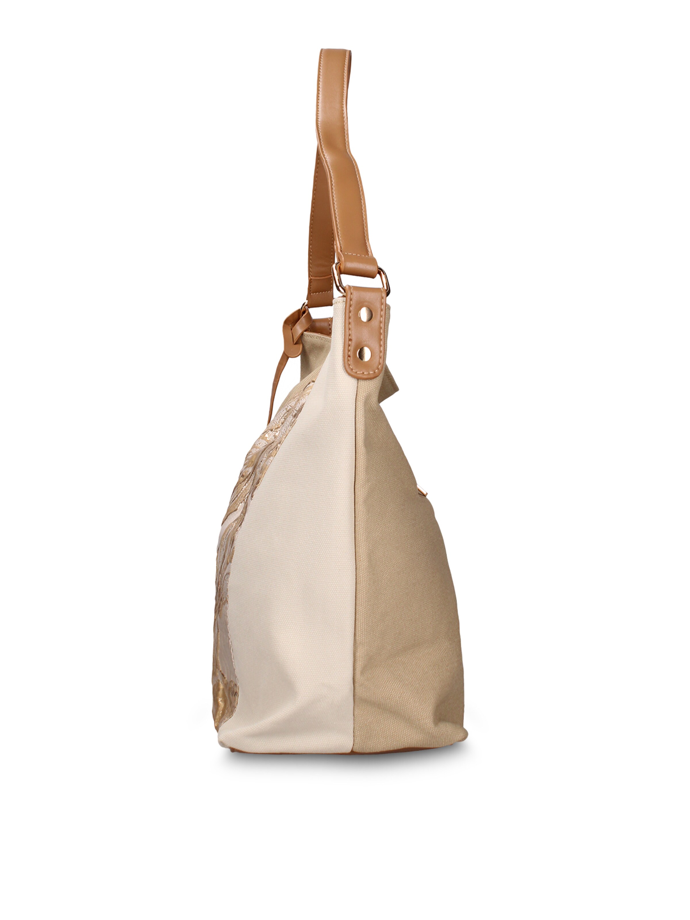 Borsa a mano 'Borsa a tracolla Gianmarco Venturi Alizé pelle vegana bicolore stampa floreale' di GianMarco Venturi in verde