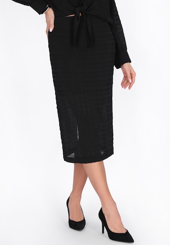 faina Rok 'Festive' in Zwart: voorkant