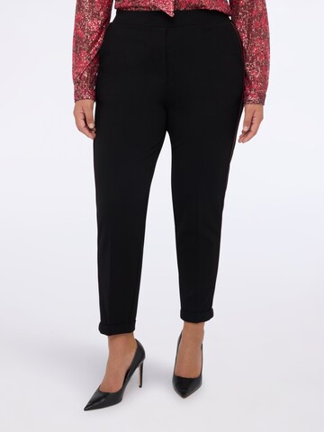 Slimfit Pantaloni di Fiorella Rubino in nero