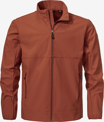 Veste outdoor Schöffel en rouge : devant