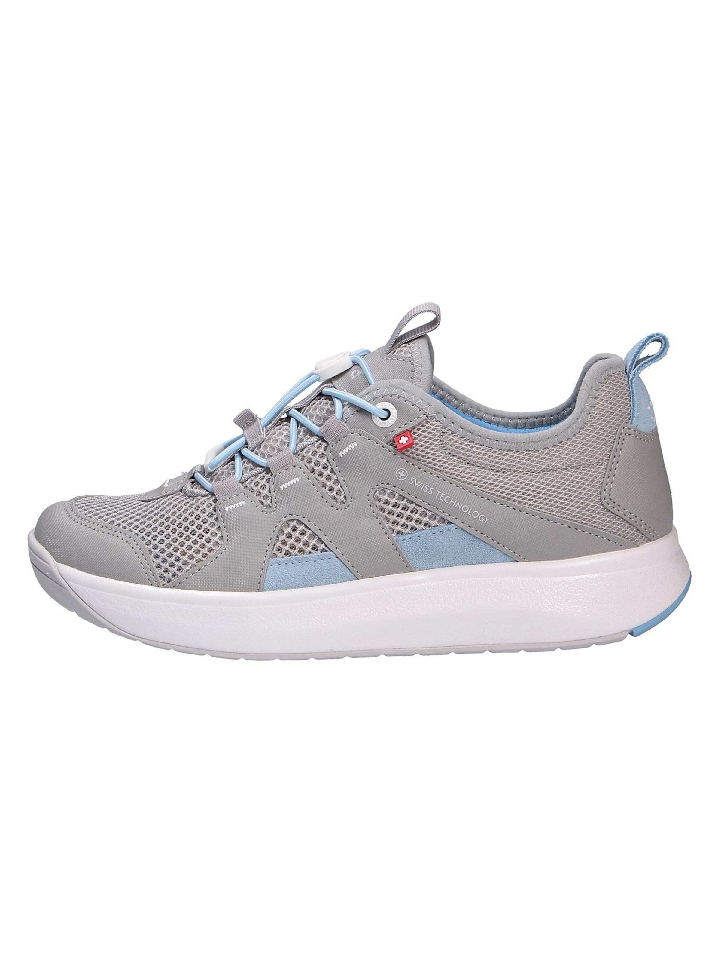 Joya Schnürschuh 'MARBELLA LIGHT GREY' in Grau