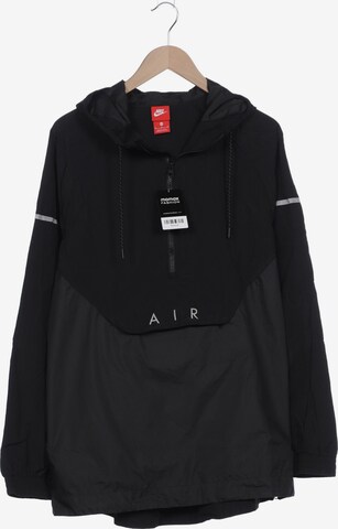 NIKE Kapuzenpullover XL in Schwarz: predná strana