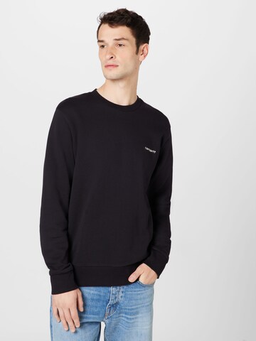 Carhartt WIP Sweatshirt in Black: front