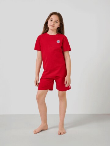 FC BAYERN MÜNCHEN Pajamas in Red: front