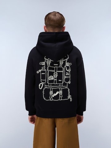 NAPAPIJRI Свитшот в Черный: спереди