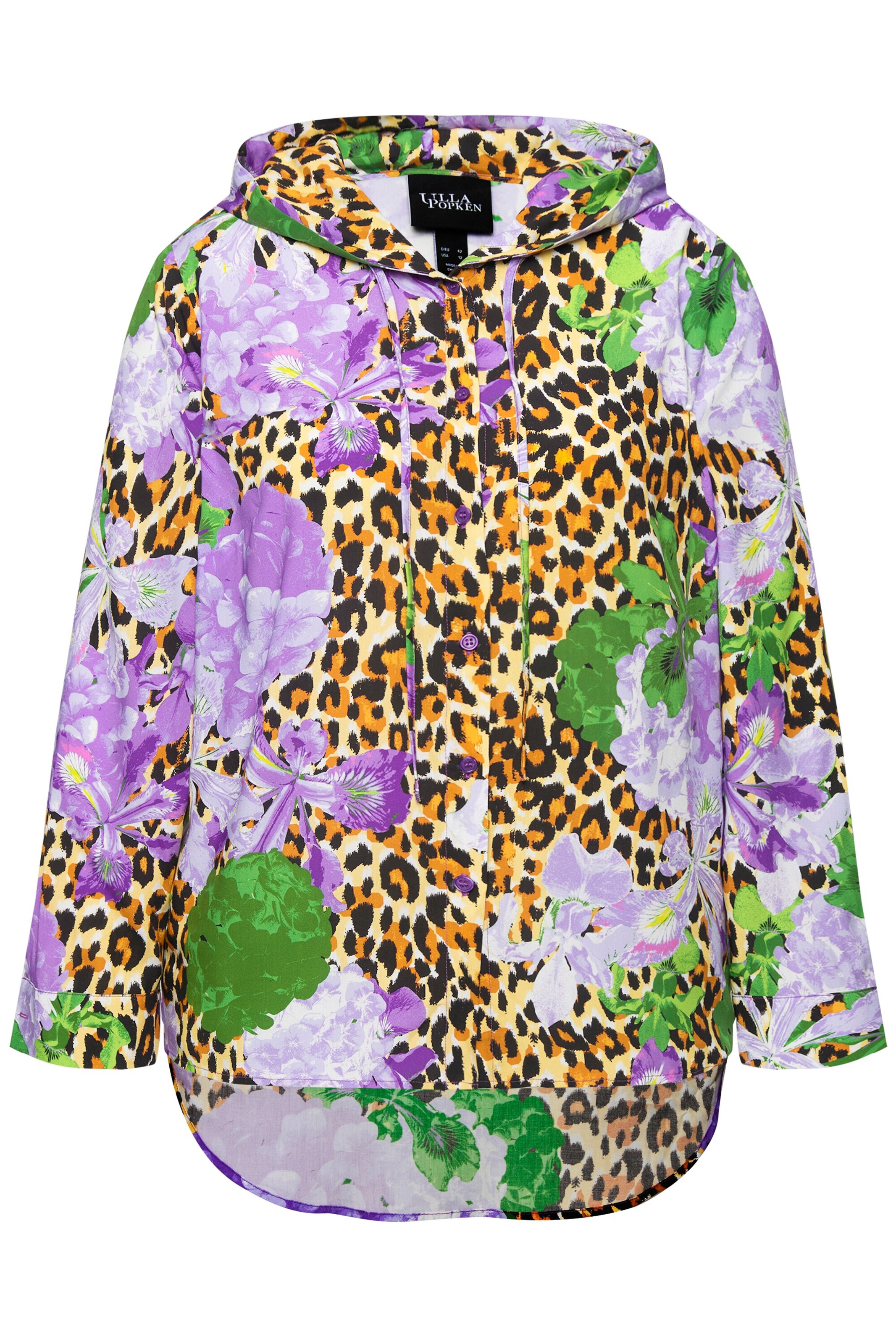 MIAMODA Blouse in Lila: voorkant