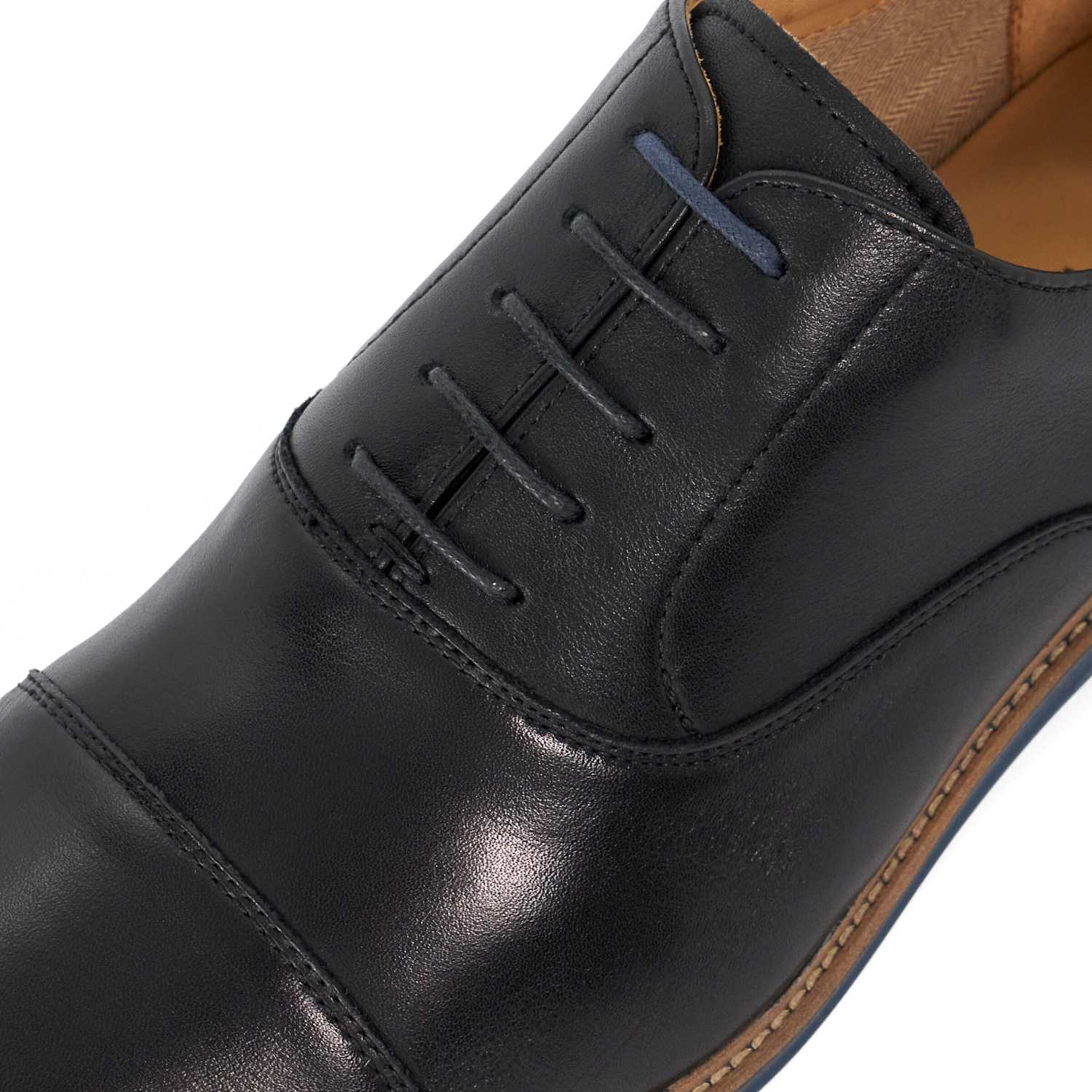 Dune LONDON Schnürschuh 'Stanlakes' in Schwarz