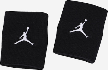 Bandeau de transpiration Jordan en noir : devant