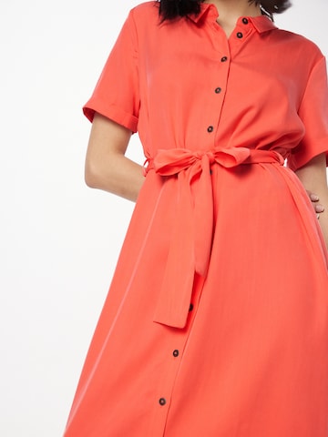 OBJECT Платье-рубашка 'ISABELLA' в Оранжевый
