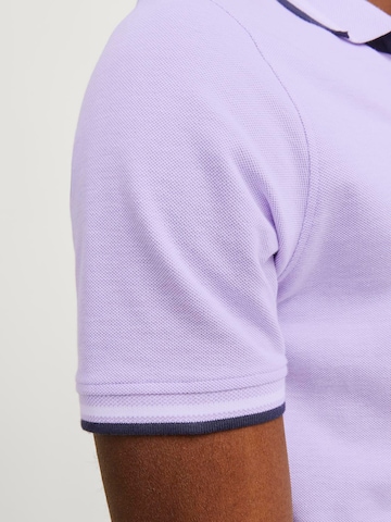 JACK & JONES Shirt 'Paulos' in Purple