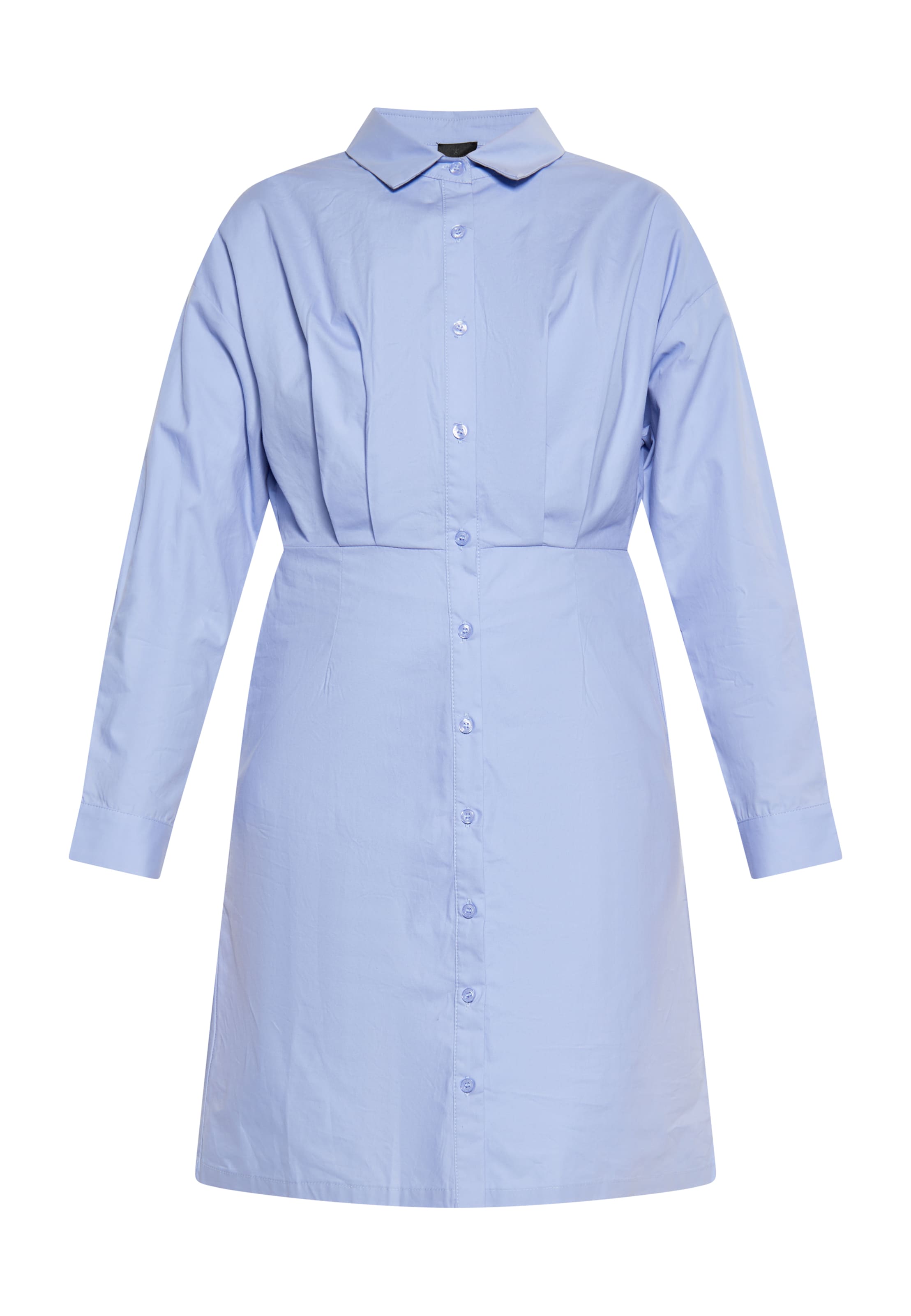 DreiMaster Klassik Skjortklänning i blå: framsida