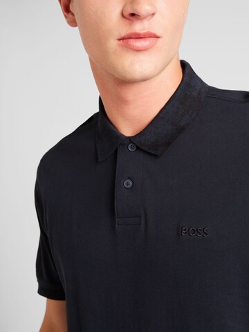 BOSS Poloshirt 'Camo' in Blau