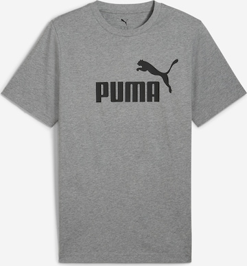 pelēks PUMA Sporta krekls 'Essentials No. 1': no priekšpuses