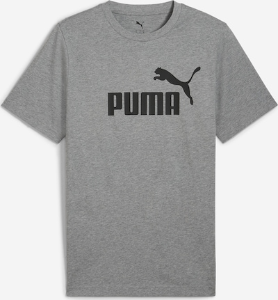PUMA Toiminnallinen paita 'Essentials No. 1' värissä tummanharmaa / musta, Tuotenäkymä
