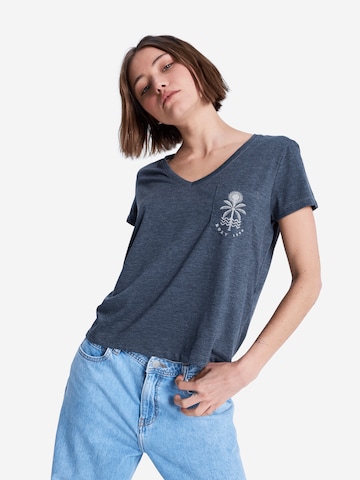 ROXY T-Shirt 'Laguna Green' in Grau