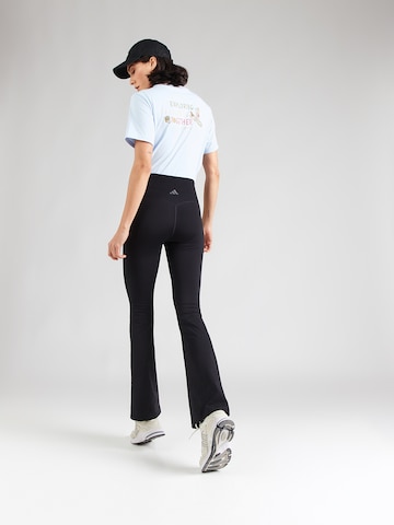 ADIDAS PERFORMANCE Flared Παντελόνι φόρμας 'ALL ME' σε μαύρο
