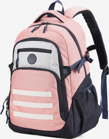 Aoking Backpack in Pink: front