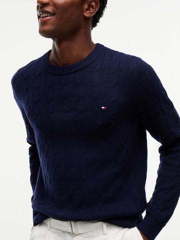 TOMMY HILFIGER Pullover in Blau