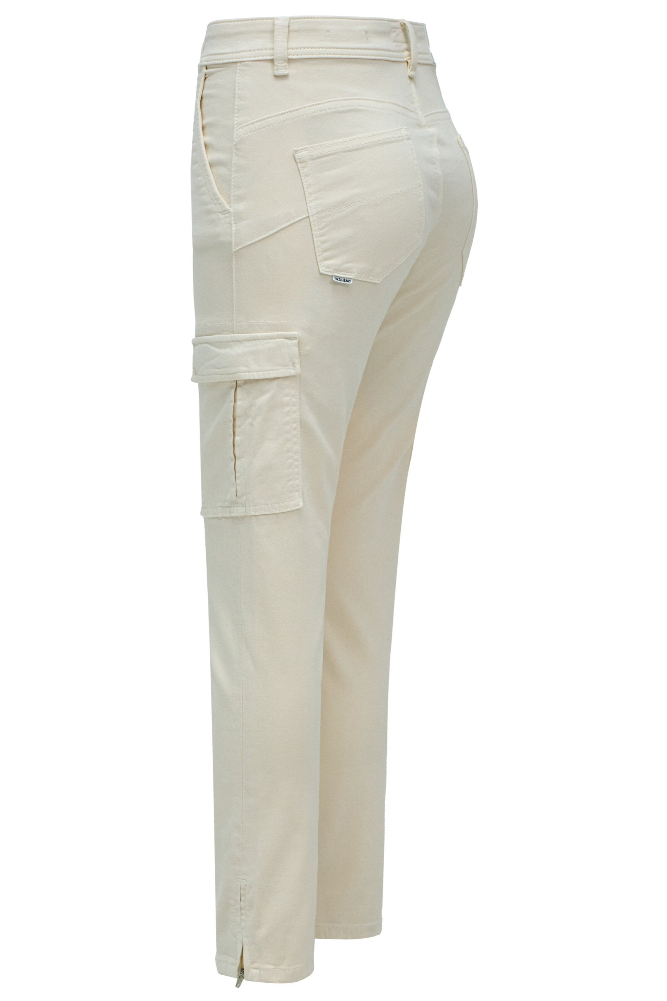 Salsa Jeans Skinny Cargo jeans in Beige