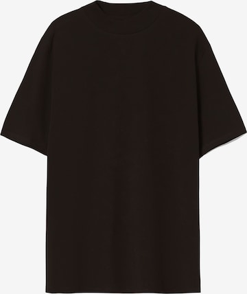 T-Shirt Bershka en noir : devant