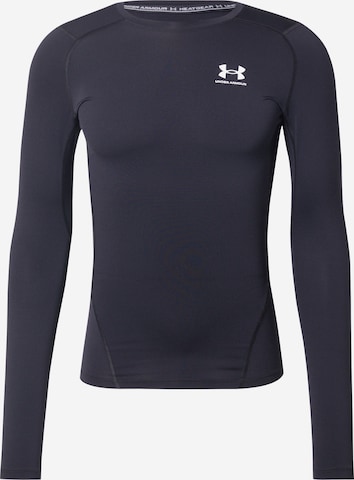 UNDER ARMOUR Функциональная футболка в Черный: спереди