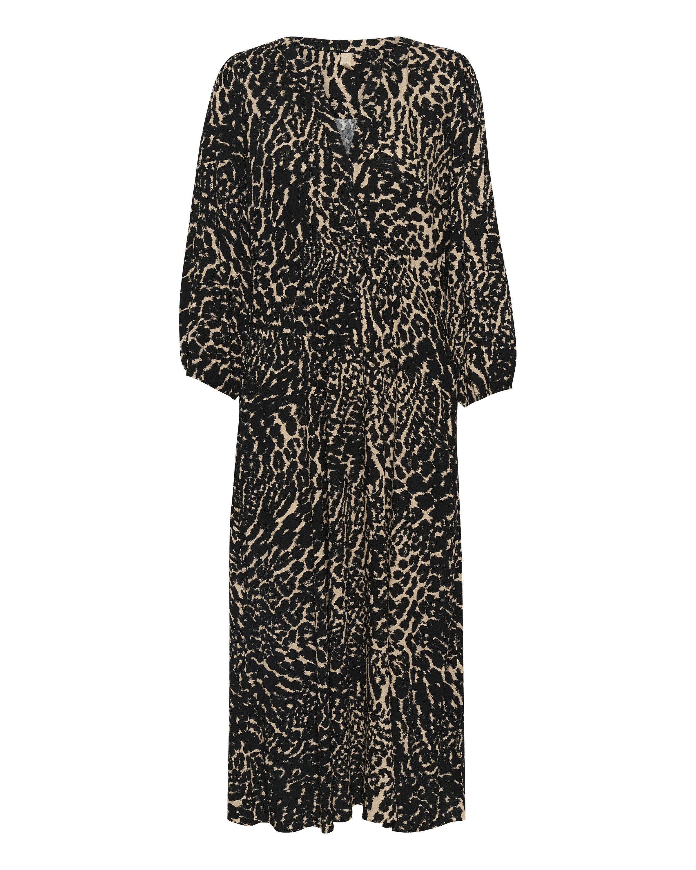 CULTURE Jurk 'Ando Andre' in Bruin: voorkant