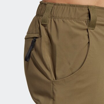 ADIDAS TERREX Slimfit Outdoorhose in Grün