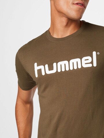 Hummel Μπλουζάκι σε καφέ