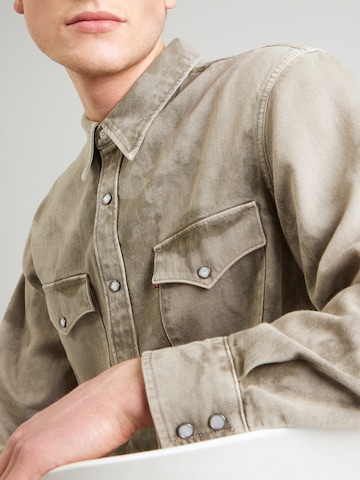 LEVI'S ® Средняя посадка Рубашка в Зеленый