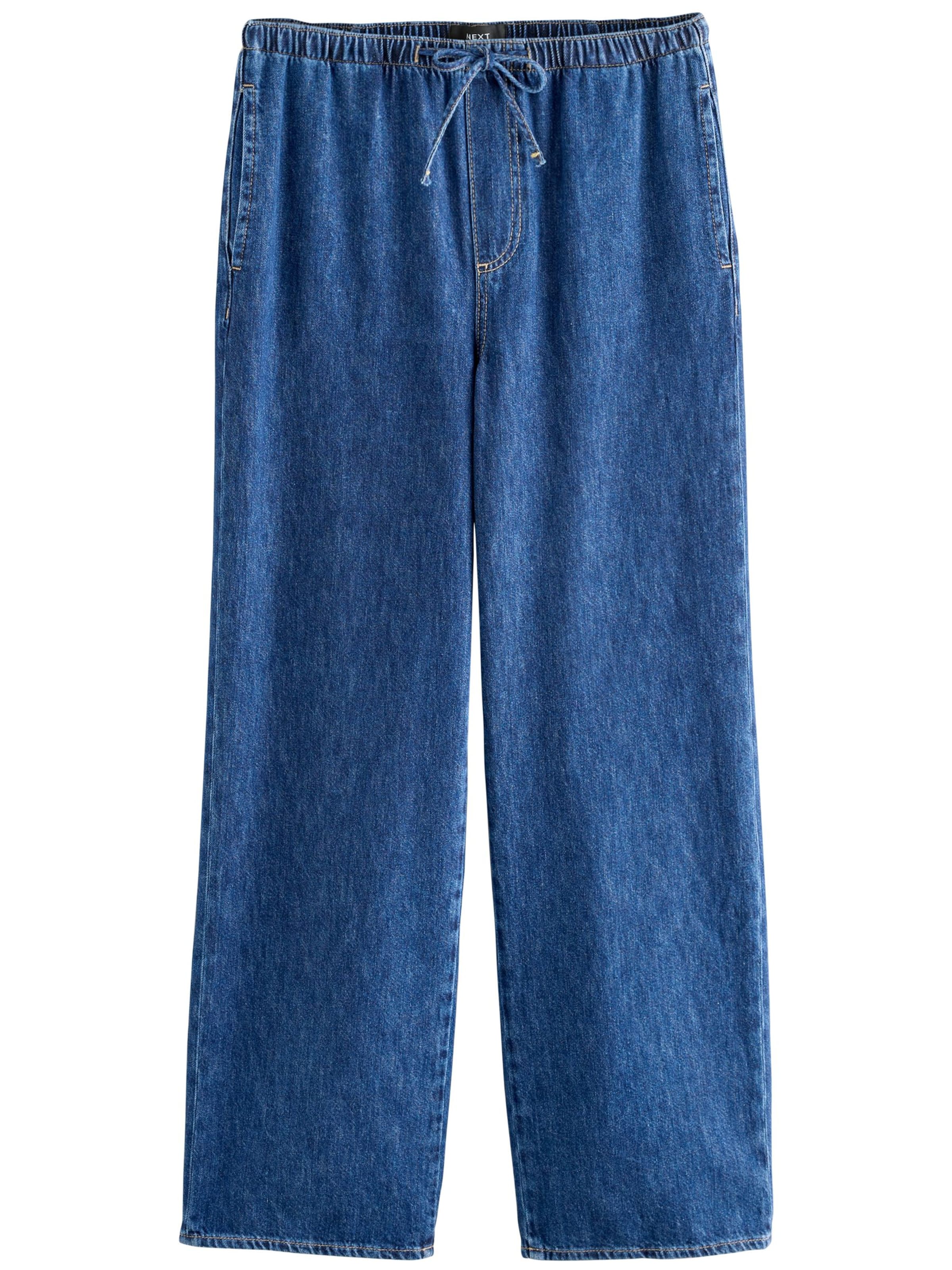 mėlyna Next Laisvas Džinsai: priekis