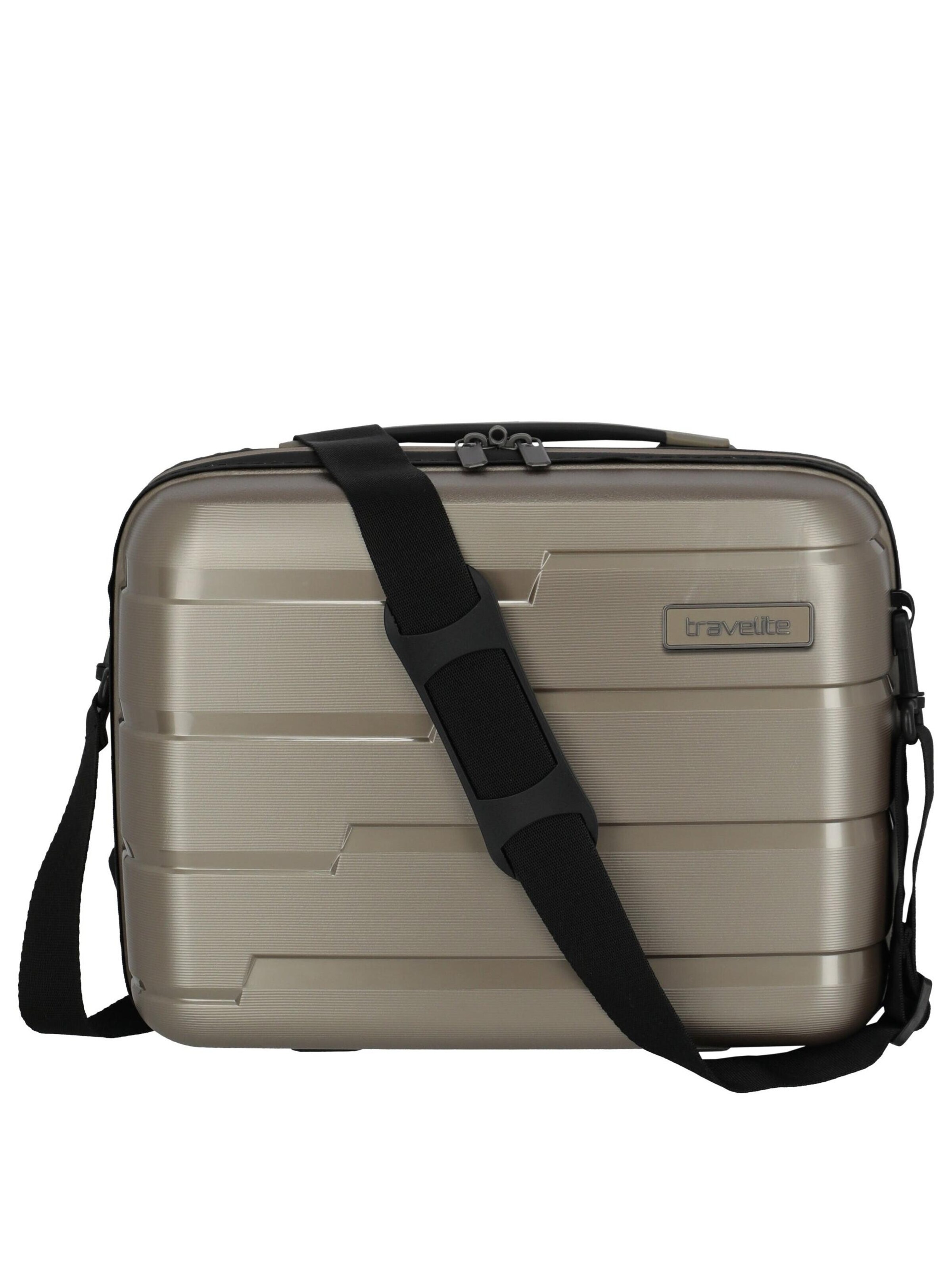 TRAVELITE Kosmetiktasche 'Air Base'‌‌ in Gold: Vorderseite