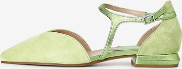 Ballerina di CAFè NOIR in verde: frontale