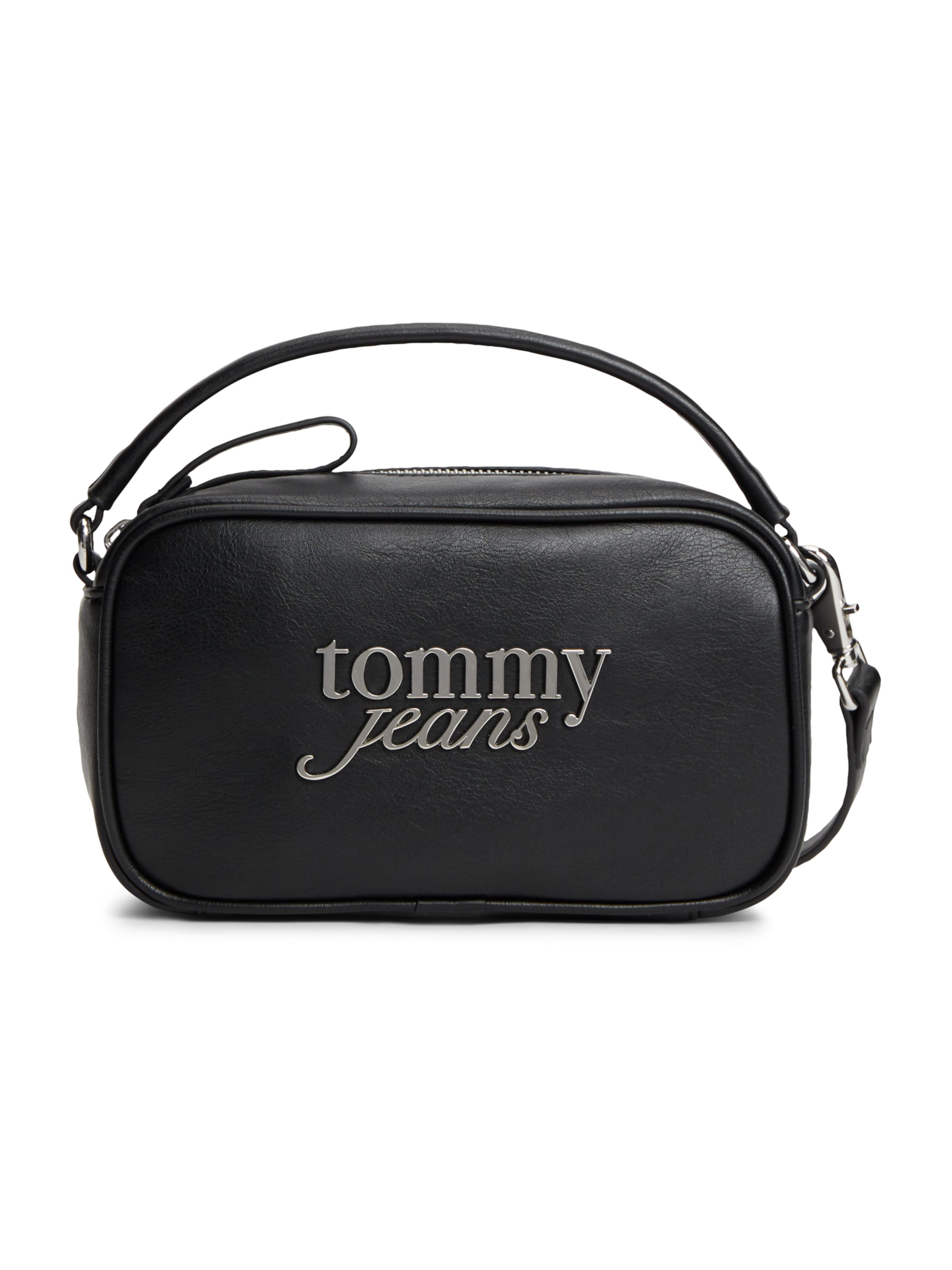 Tommy Jeans Handtasche 'BOLD' in Schwarz: Vorderseite