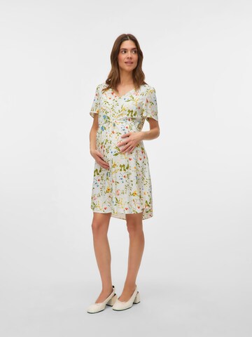 Vero Moda Maternity - Vestido 'VMMEasy' en blanco