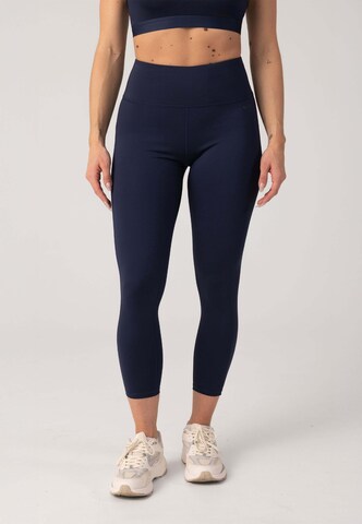 SNOCKS Slimfit Sportbroek in Blauw
