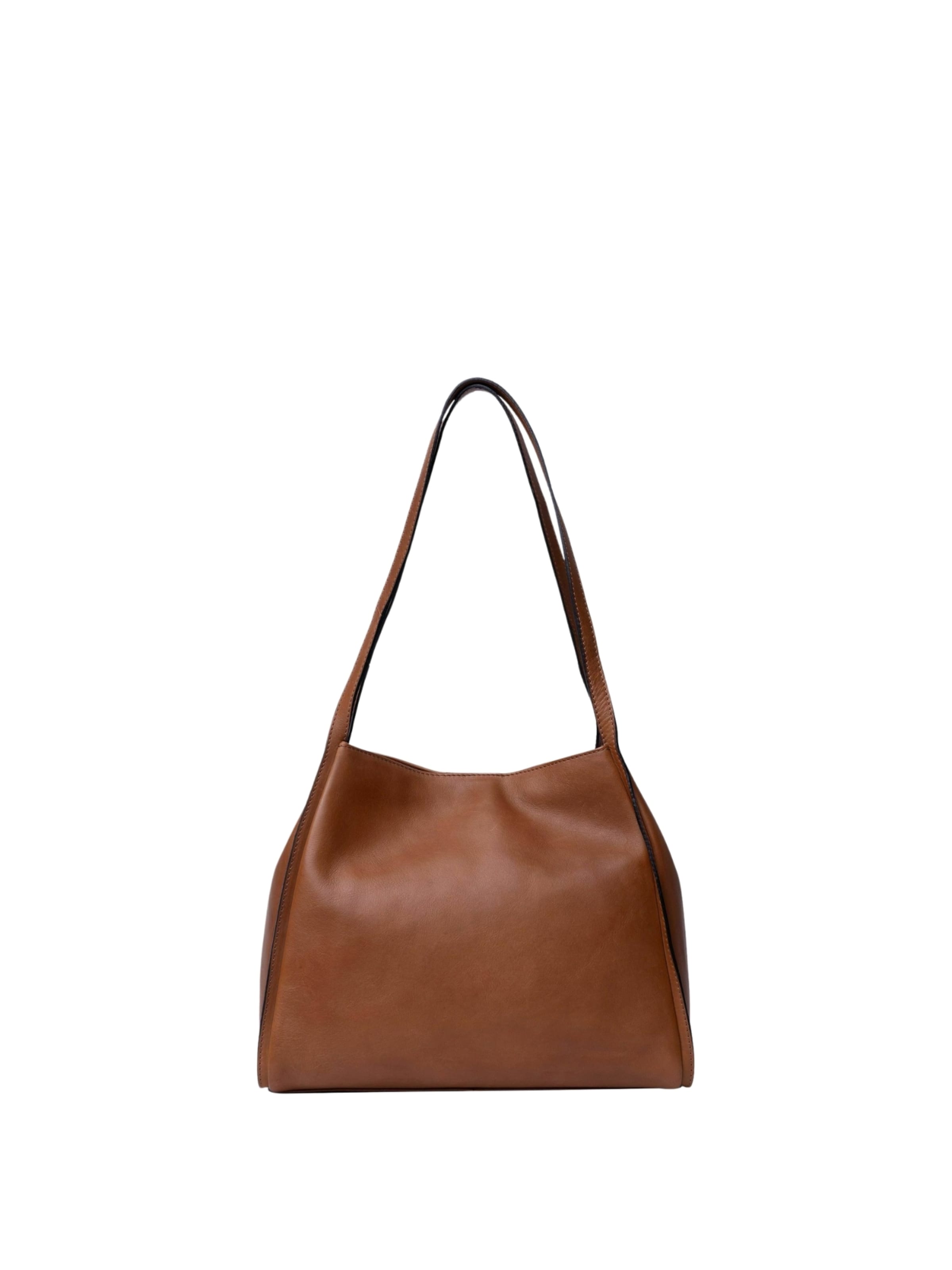 RE:DESIGNED Shopper ' Nino ' in Beige: voorkant