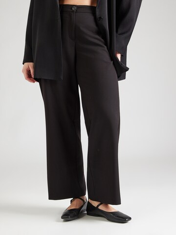 Vero Moda Curve Широкий Штаны 'VMCDallas' в Черный: спереди