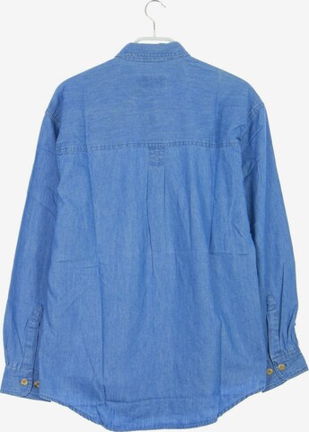 Ivy Crew Button Up Shirt in M in Blue