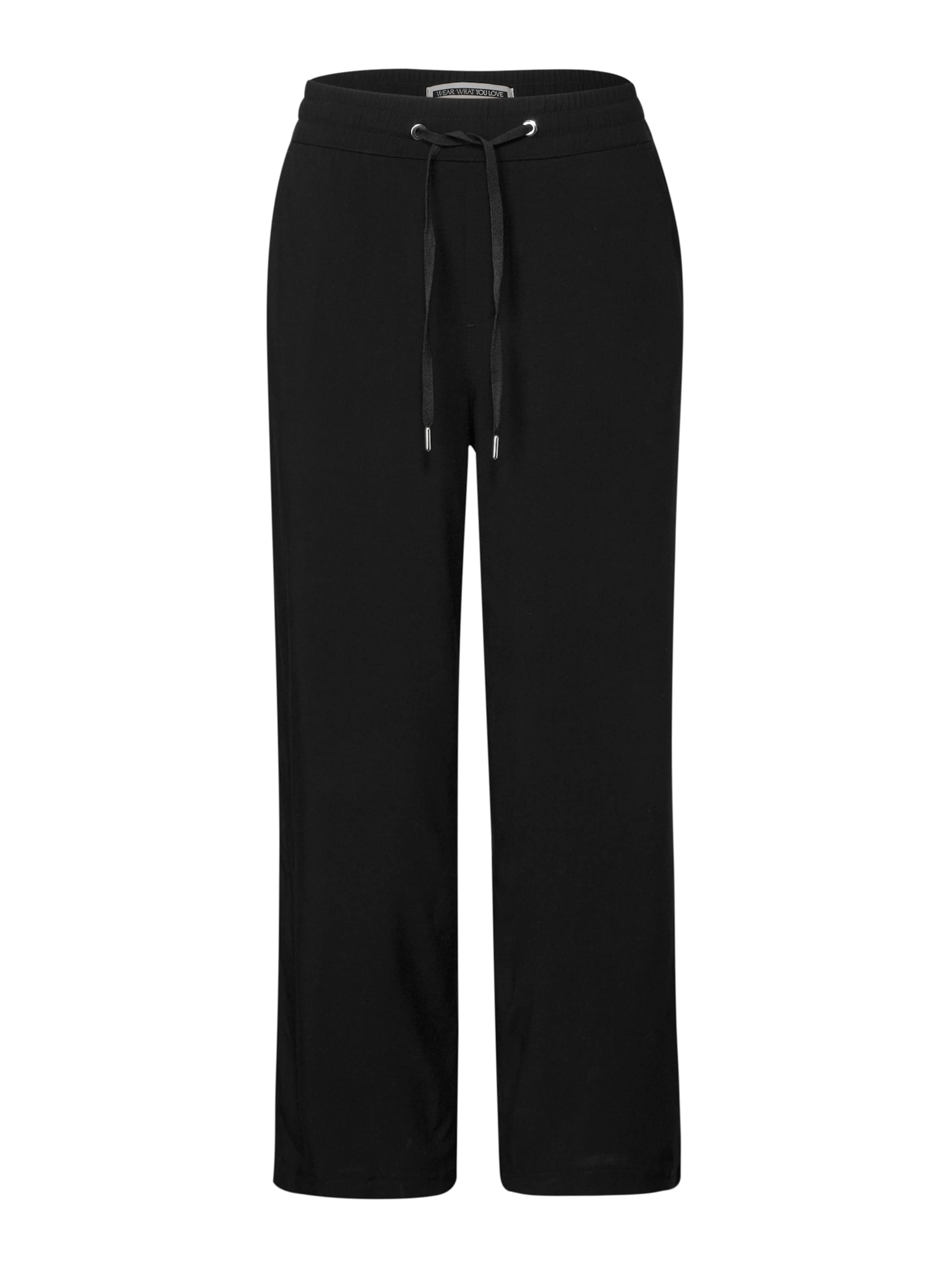 STREET ONE Штаны 'Emee' в Черный: спереди