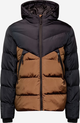 BLEND Winter Jacket in Blue: front