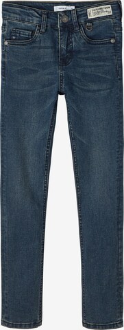 NAME IT Skinny Fit Дънки 'Pete' в синьо: отпред