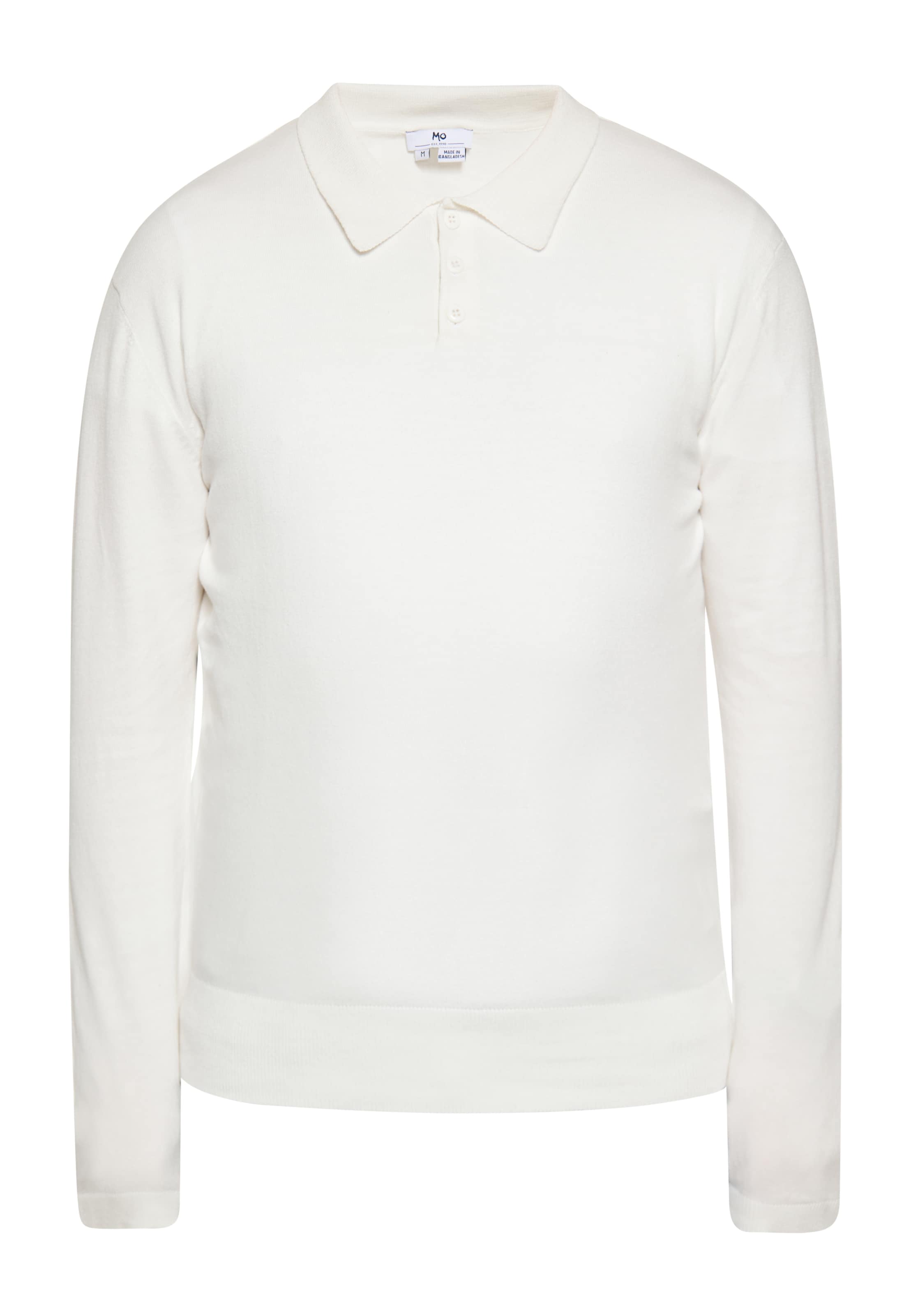 MO Trui in Wit: voorkant