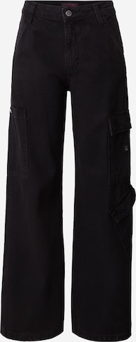 Loosefit Pantaloni eleganți 'DUBLIN' de la Mavi pe negru: față