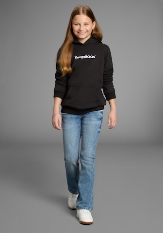 KangaROOS Sweatshirt in Black