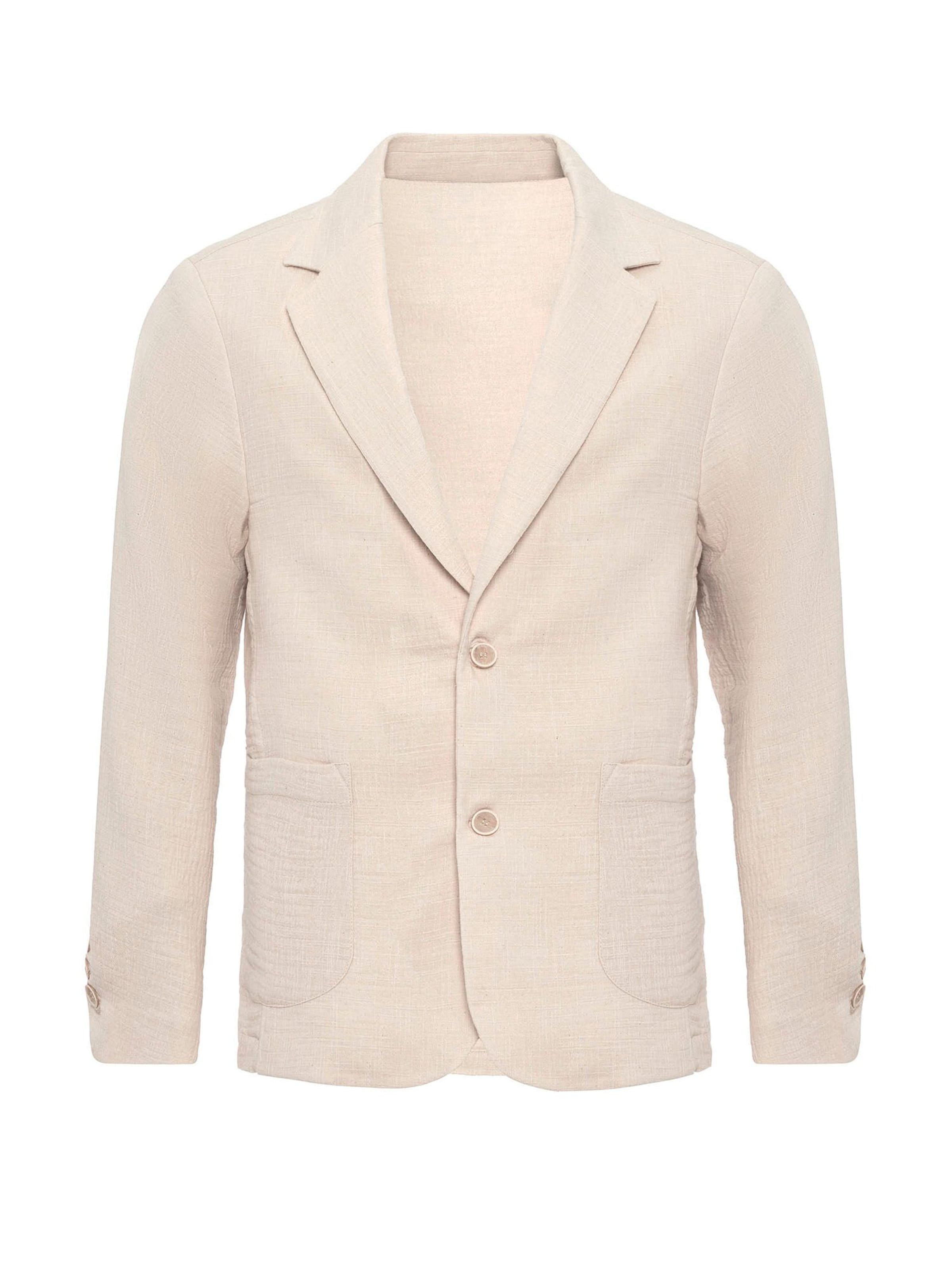 Antioch Regular Fit Jakke i beige: forside